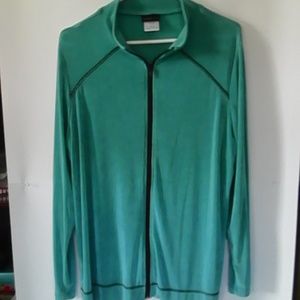 Citiknit Travel Jacket Large Green